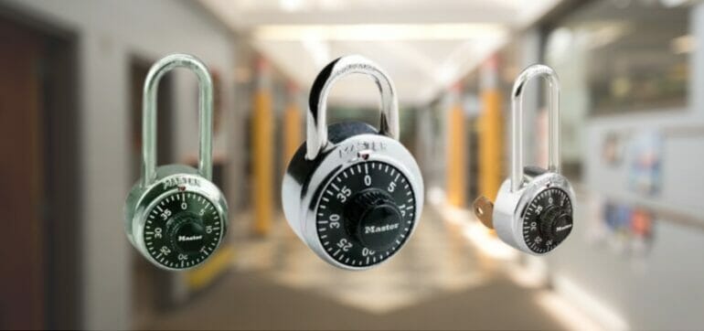 Master Lock Master Portable Combination Locks