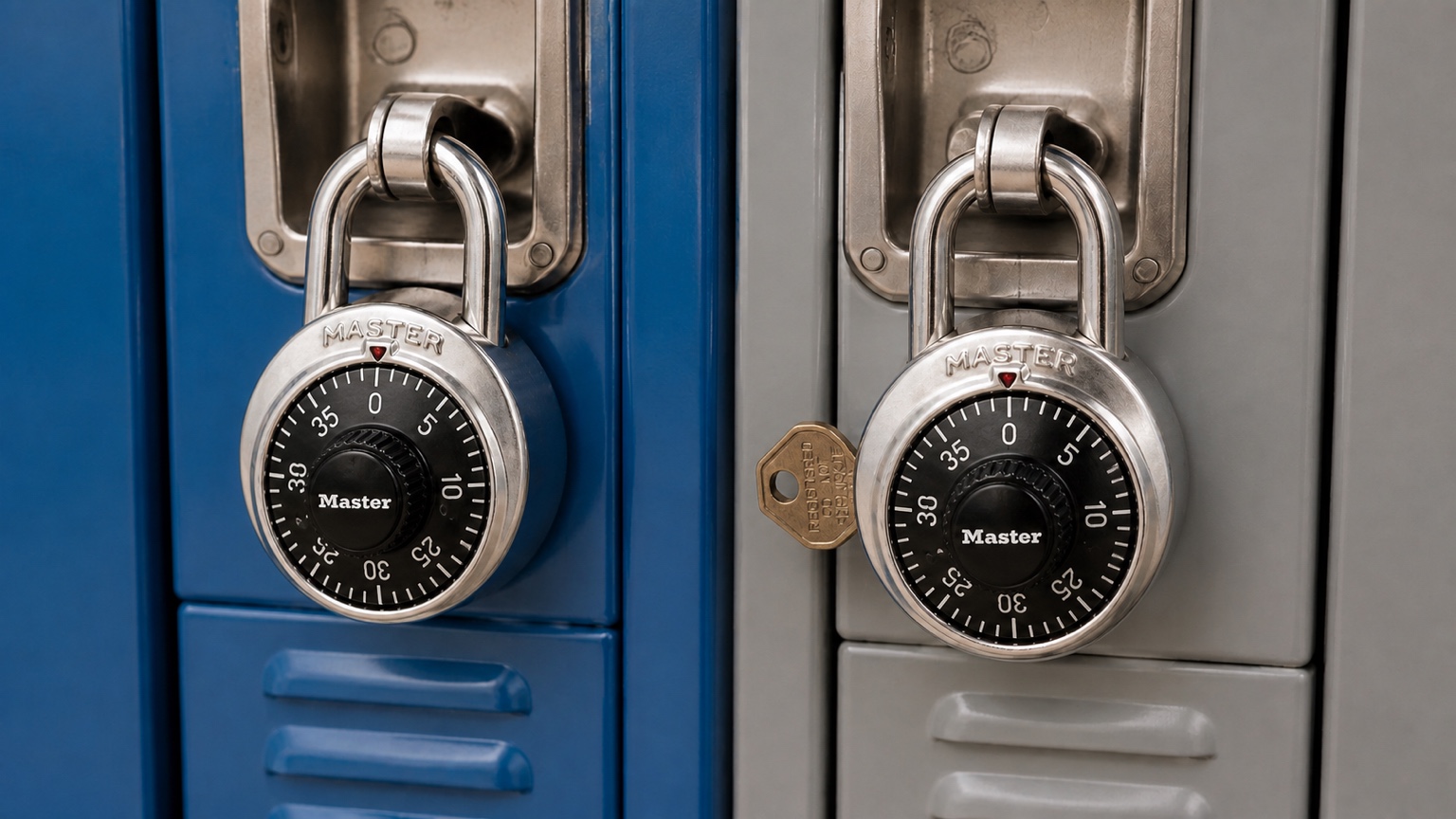 Master Lock 1502 vs. 1525: Which Combination Padlock Should a School Choose?