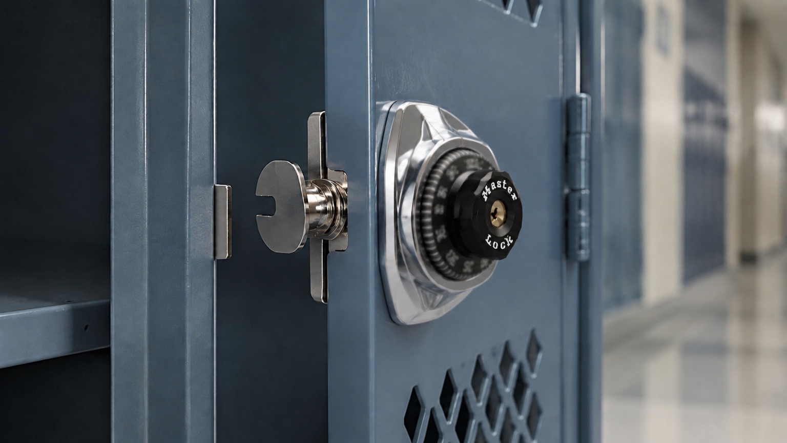 Master Lock 1690 Guide for Wrap-Around-Latch School Lockers
